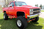 1987 CHEVROLET K10 CUSTOM PICKUP - Front 3/4 - 248161