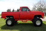 1987 CHEVROLET K10 CUSTOM PICKUP - Side Profile - 248161