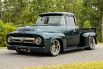 1956 FORD F-100 BIG-WINDOW CUSTOM PICKUP - Front 3/4 - 250188