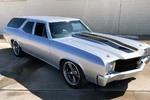 1972 CHEVROLET CHEVELLE CUSTOM WAGON - Front 3/4 - 250388