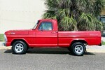 1971 FORD F-100 CUSTOM PICKUP - Side Profile - 250471
