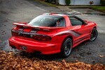 2001 PONTIAC FIREBIRD TRANS AM CUSTOM COUPE - Rear 3/4 - 252003