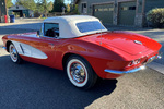 1961 CHEVROLET CORVETTE 283/270 CONVERTIBLE - Rear 3/4 - 252150