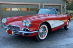 1961 CHEVROLET CORVETTE 283/270 CONVERTIBLE - Side Profile - 252150