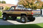 1984 CHEVROLET K10 "FALL GUY" PICKUP RE-CREATION - Rear 3/4 - 252907