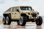 2022 JEEP GLADIATOR CUSTOM 6X6 PICKUP "APOCALYPSE HELLFIRE" - Front 3/4 - 256584