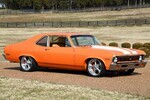 1971 CHEVROLET NOVA CUSTOM COUPE - Front 3/4 - 256956