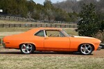 1971 CHEVROLET NOVA CUSTOM COUPE - Side Profile - 256956