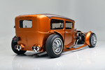 1930 FORD MODEL A TUDOR SEDAN CUSTOM "ROD-RIGUEZ" - Rear 3/4 - 258569