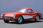 1957 CHEVROLET CORVETTE 283/245 CONVERTIBLE - Front 3/4 - 258967