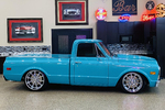1972 CHEVROLET C10 CUSTOM PICKUP - Side Profile - 260337