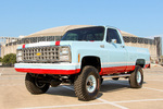 1980 CHEVROLET K10 HOUSTON OILERS TRIBUTE PICKUP - Front 3/4 - 260382