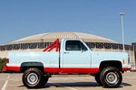 1980 CHEVROLET K10 HOUSTON OILERS TRIBUTE PICKUP - Side Profile - 260382