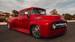 1956 FORD F-750 CUSTOM PICKUP "BIG JOB" - Front 3/4 - 261835