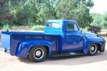 1955 FORD F-100 CUSTOM PICKUP - Side Profile - 262097
