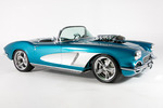 1962 CHEVROLET CORVETTE CUSTOM CONVERTIBLE - Front 3/4 - 262127