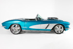 1962 CHEVROLET CORVETTE CUSTOM CONVERTIBLE - Side Profile - 262127