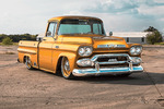 1959 GMC 100 CUSTOM PICKUP "OLD GOLD" - Front 3/4 - 263191
