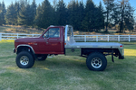 1986 FORD F-350 CUSTOM FLATBED TRUCK - Side Profile - 263514