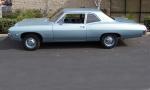 1968 CHEVROLET BISCAYNE 2 DOOR HARDTOP - Side Profile - 39824
