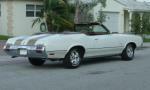 1972 OLDSMOBILE CUTLASS SUPREME CONVERTIBLE - Rear 3/4 - 39854