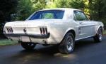1967 FORD MUSTANG COUPE - Rear 3/4 - 39953