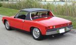 1970 PORSCHE 914 CONVERTIBLE - Rear 3/4 - 40012