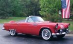 1956 FORD THUNDERBIRD CONVERTIBLE - Front 3/4 - 40013