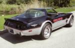 1978 CHEVROLET CORVETTE T-TOP PACE CAR - Rear 3/4 - 43449