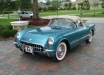 1954 CHEVROLET CORVETTE CONVERTIBLE - Front 3/4 - 43461