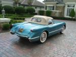 1954 CHEVROLET CORVETTE CONVERTIBLE - Rear 3/4 - 43461