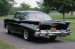 1957 CHEVROLET BEL AIR COUPE - Rear 3/4 - 43500
