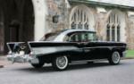 1957 CHEVROLET BEL AIR COUPE - Side Profile - 43500