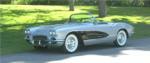 1961 CHEVROLET CORVETTE CONVERTIBLE - Front 3/4 - 43517