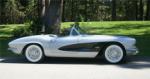 1961 CHEVROLET CORVETTE CONVERTIBLE - Side Profile - 43517