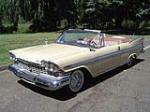 1959 PLYMOUTH SPORT FURY CONVERTIBLE - Front 3/4 - 43745