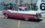 1955 FORD CROWN VICTORIA SKYLINER COUPE - Rear 3/4 - 43869