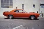 1972 PLYMOUTH CUDA 2 DOOR HARDTOP - Side Profile - 43903