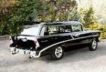 1956 CHEVROLET 210 2 DOOR STATION WAGON - Rear 3/4 - 43925