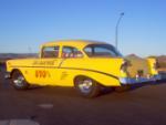 1956 CHEVROLET 210 2 DOOR DRAG CAR - Rear 3/4 - 44013