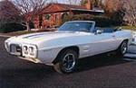 1969 PONTIAC TRANS AM CONVERTIBLE RE-CREATION - Front 3/4 - 44094