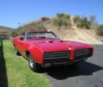 1969 PONTIAC GTO CONVERTIBLE - Front 3/4 - 44220