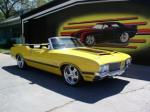 1970 OLDSMOBILE CUTLASS CUSTOM 2 DOOR CONVERTIBLE - Front 3/4 - 44246