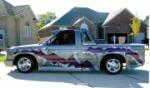 1991 CHEVROLET S-10 CUSTOM PICKUP - Side Profile - 44380