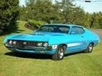 1970 FORD TORINO GT FASTBACK - Front 3/4 - 44449