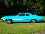 1970 FORD TORINO GT FASTBACK - Side Profile - 44449