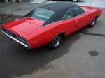 1969 DODGE CHARGER R/T 2 DOOR HARDTOP - Rear 3/4 - 44477