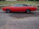 1969 DODGE CHARGER R/T 2 DOOR HARDTOP - Side Profile - 44477