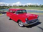 1957 CHEVROLET CUSTOM 2 DOOR SEDAN DELIVERY WAGON - Front 3/4 - 44612
