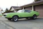 1971 FORD MUSTANG MACH 1 FASTBACK - Side Profile - 44796